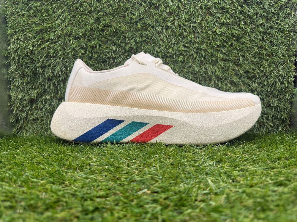 Adidas Hyperboost Edge HQ9502 Athletic Sneaker Men's 11 Beige Textile Running